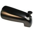 thumbnail image 1 of Westbrass D311-12 5-1/2" Reach Brass Tub Spout with Nose Diverter, Oil Rubbed Bronze, 1 of 6
