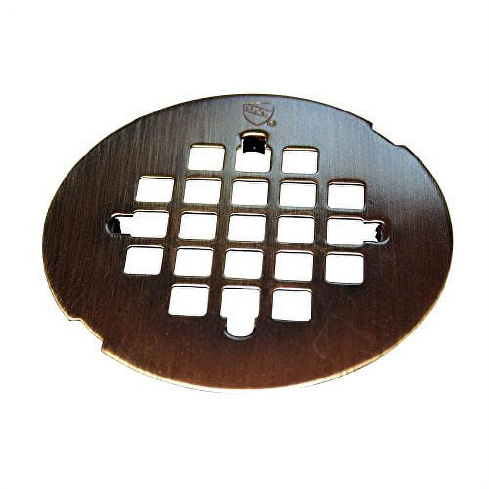 Westbrass D31906 41/4" Brass SnapIn Shower Strainer Grid Drain Cover