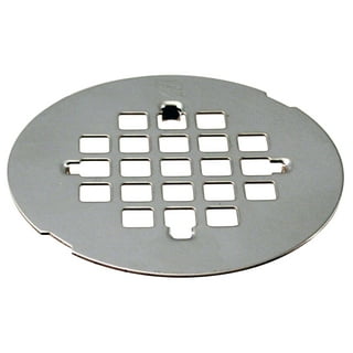 Westbrass D206-SQG-26 Square Shower Drain Cover in Polished Chrome