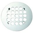 thumbnail image 1 of Westbrass D3191-26 4-1/4" Brass Snap-In Shower Drain Cover, Polished Chrome, 1 of 5