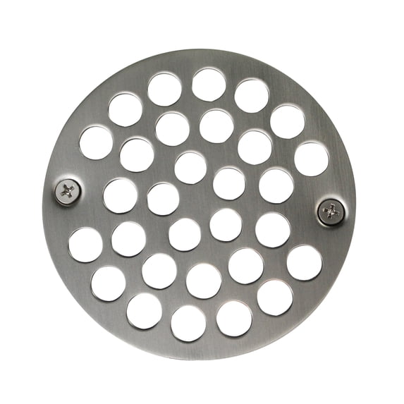 Westbrass D3192-25-07 4" Brass Shower Drain Cover, Satin Nickel (25-Pack)