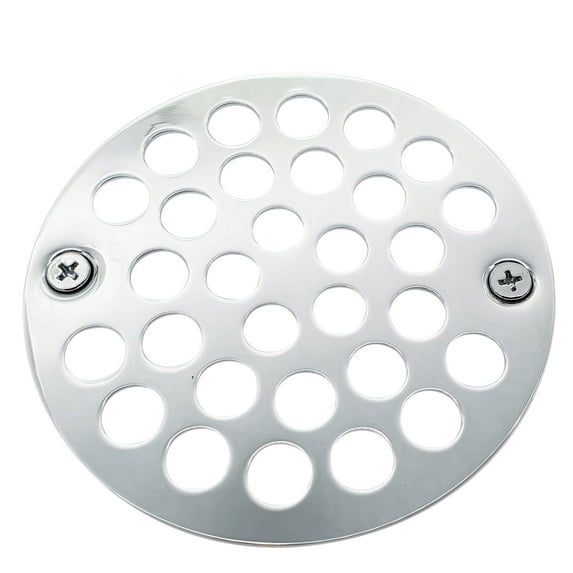 Westbrass D3192-25-26 4" Brass Shower Drain Cover, Polished Chrome (25-Pack)