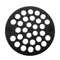thumbnail image 1 of Westbrass D3192-62 4" Brass Shower Drain Cover, Matte Black, 1 of 5