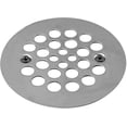 thumbnail image 1 of Westbrass D3193-100-26 4-1/4" Brass Shower Drain Cover, Polished Chrome (100-Pack), 1 of 3
