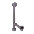 thumbnail image 1 of Westbrass 14" 17 ga. Fully Finished Brass Tip-Toe Drain Bathtub Assembly with No-Hole Overflow, Oil Rubbed Bronze, 1 of 9