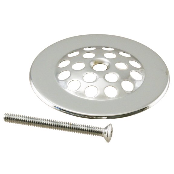 Westbrass D327-05 2-7/8" OD Beehive Style Bathtub Strainer Drain Cover, Polished Nickel