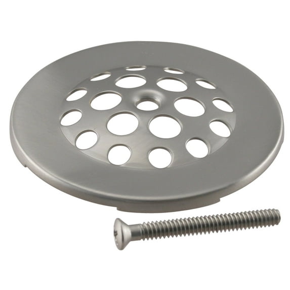 Westbrass D327-20 2-7/8" OD Beehive Style Bathtub Strainer Drain Cover, Stainless Steel