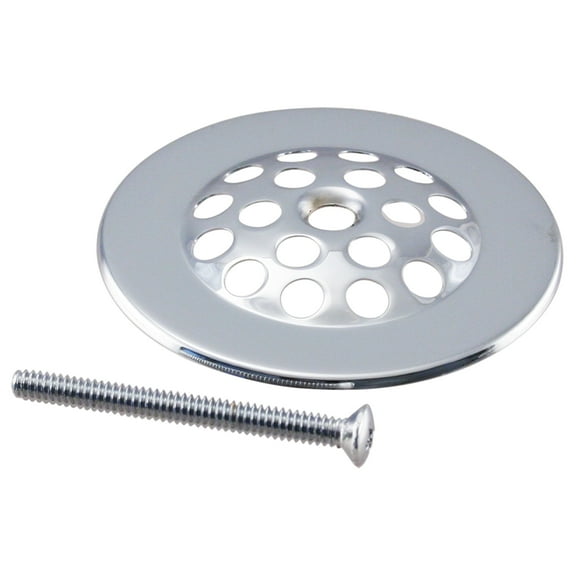 Westbrass D327-26 2-7/8" OD Beehive Style Bathtub Strainer Drain Cover, Polished Chrome