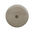 thumbnail image 1 of Westbrass D328-07 3-1/8" One-Hole Bathtub Overflow Cover, Satin Nickel, 1 of 8