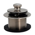 thumbnail image 1 of Westbrass D331-07 1-1/2" NPSM Twist & Close Bathtub Drain Trim, Satin Nickel, 1 of 8