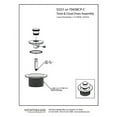 thumbnail image 1 of Westbrass D331-11 1-1/2" NPSM Twist & Close Bathtub Drain Trim, Antique Copper, 1 of 8