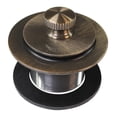 thumbnail image 1 of Westbrass D331-F-06 1-3/8" NPSM Twist & Close Bathtub Drain, Antique Brass, 1 of 8