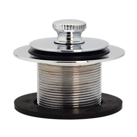 Westbrass D331-F-26 1-3/8" NPSM Twist & Close Bathtub Drain, Polished Chrome