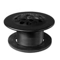 thumbnail image 1 of Westbrass FINE THREAD 1-3/8” Round Bathtub Strainer Drain Cover, Matte Black, 1 of 7