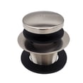 thumbnail image 1 of Westbrass D3323-07 1-3/8" Fine Thread NPSM Tip-Toe Bathtub Drain, Satin Nickel, 1 of 8