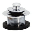 thumbnail image 1 of Westbrass D3344-26 1-1/2" NPSM Twist & Close Bathtub Drain, Polished Chrome, 1 of 7