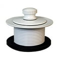 thumbnail image 1 of Westbrass D3344-01 1-1/2" NPSM Twist & Close Bathtub Drain, Powder Coat White, 1 of 6