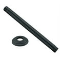 thumbnail image 1 of Westbrass D3606A-62 1/2" IPS x 6" Round Ceiling Mount Shower Arm with Flange, Matte Black, 1 of 8