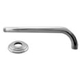 thumbnail image 1 of Westbrass 1/2" IPS x 10" IPS 90-Degree Rain Shower Arm with Flange, Polished Chrome, 1 of 5