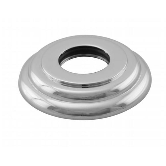 Westbrass D3800-01 .5 in. IPS Decorative Shower Arm Flange - PVD Polished Brass