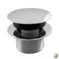 thumbnail image 1 of Westbrass D398R-03 1.5 in. Round Mushroom Tip Toe Bath Drain - Polished Brass, 1 of 1