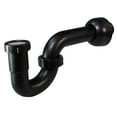 thumbnail image 1 of Westbrass D401-PF-12 Decorative Styrene P-Trap, Oil Rubbed Bronze, 1 of 6