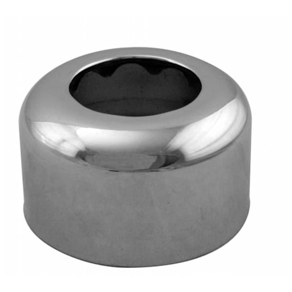 Westbrass D409-62 1.5 in. OD Tubing Sure Grip High Box Flange - Powder Coat Flat Black