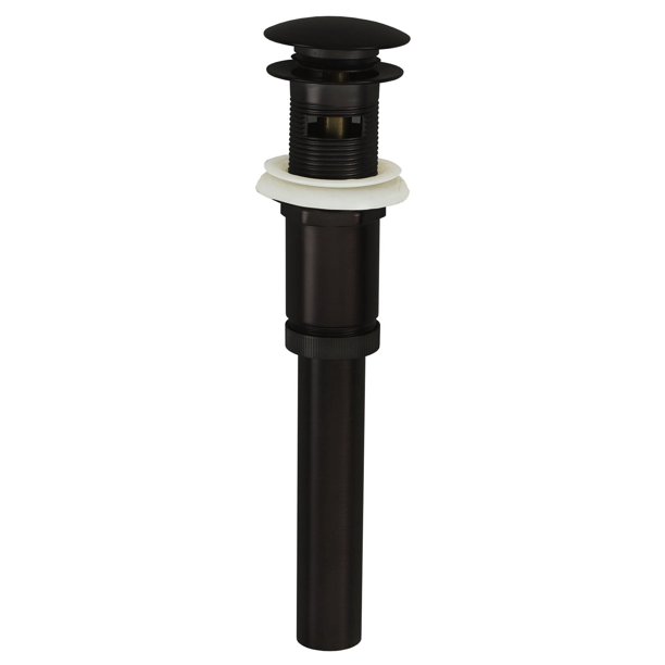 Westbrass D410A62 PushDown Lavatory Bathroom Sink Drain Assembly with