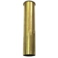 thumbnail image 1 of Westbrass D416-RAW 1-1/2" x 8" 17 Gauge Brass Single End Flanged Tailpiece, Unfinished, 1 of 3