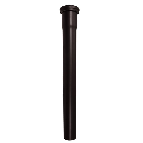 Westbrass D423-12 1-1/2" x 12" Slip Joint Extension Tube, Oil Rubbed Bronze