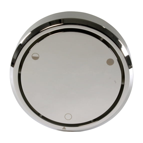 Westbrass Patented Bathtub Overflow Cover for Over-Filled Luxury Spa Style Bathing, Polished Nickel