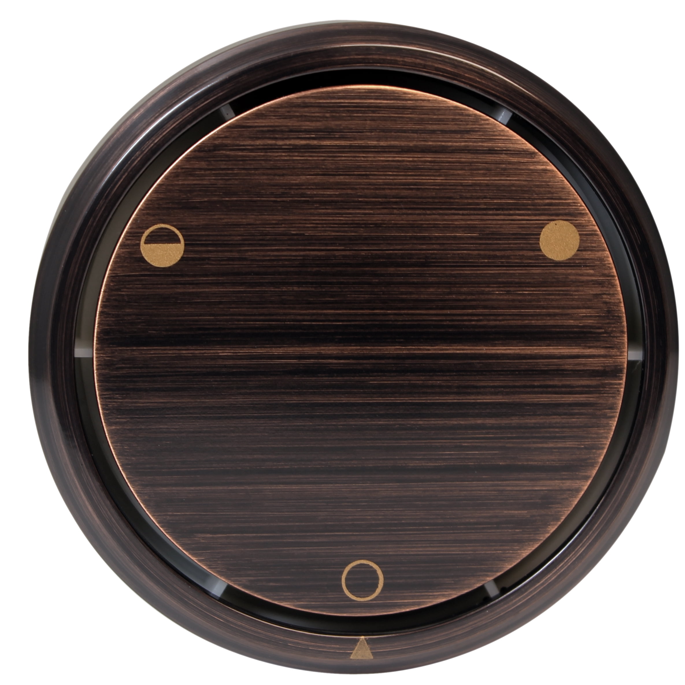 Westbrass D493CHM12A Patented Deep Soak Bathtub Overflow Cover for Full and OverFilled Closure