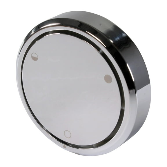 Westbrass Patented Bathtub Overflow Cover for Over-Filled Luxury Spa Style Bathing, Polished Chrome