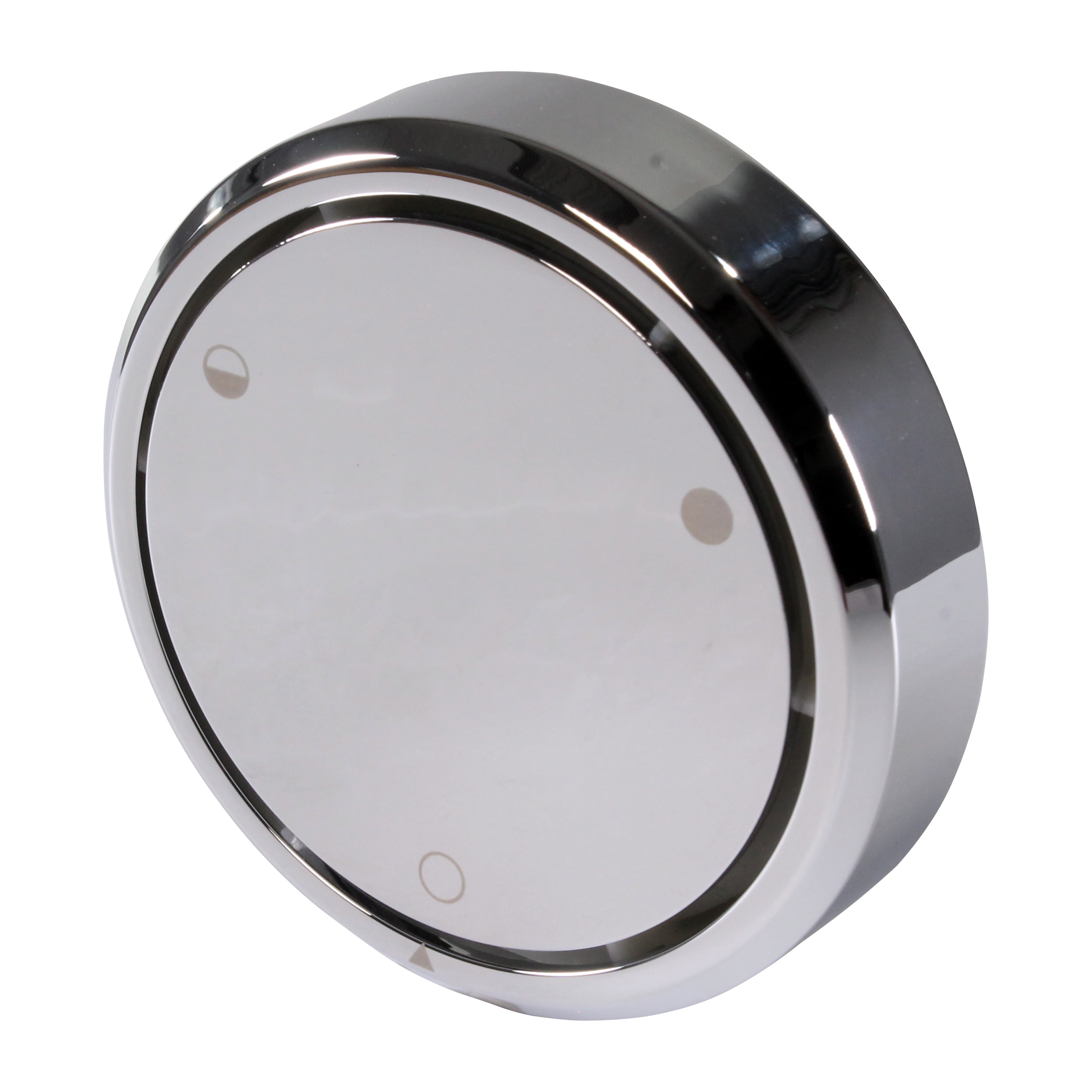 Westbrass D493CHM26 Patented Deep Soak Bathtub Overflow Cover for Full and OverFilled Closure