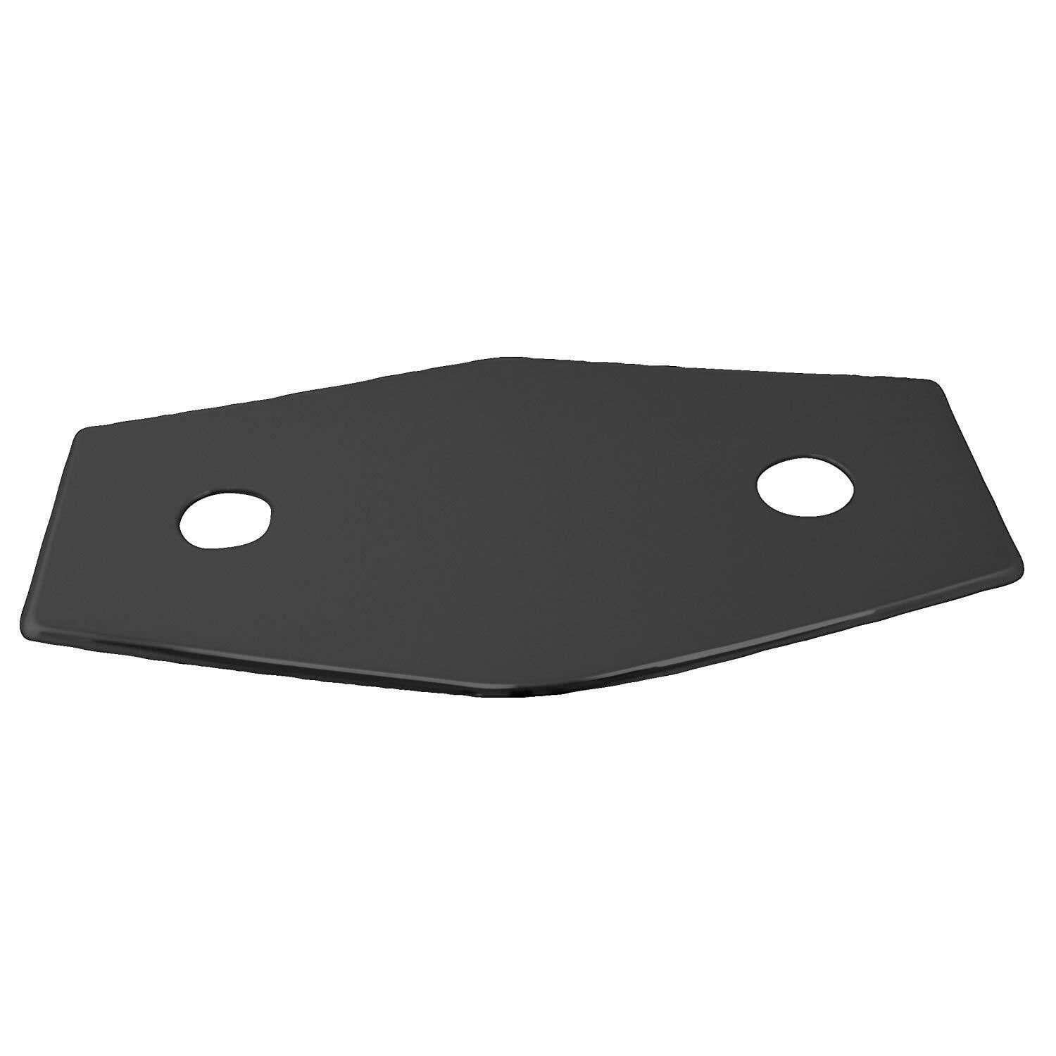 Westbrass D50462 TwoHole Remodel Cover Plate for Bathtub and Shower