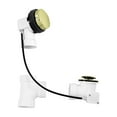 thumbnail image 1 of Westbrass D50P27-01 27" Cable Drive Standard Bath Drain Trim Kit with Rotary Overflow Cover Knob, Pop-Up Stopper and Sch. 40 PVC Fittings, Polished Brass, 1 of 7