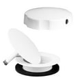 thumbnail image 1 of Westbrass 1-1/2" Replacement Trim for Cable Drive Bathtub Drain Assemblies, Powder Coat White, 1 of 10