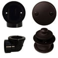 thumbnail image 1 of Westbrass 1-1/2" Bathtub Pull & Drain Plumber's Pack with Two-Hole Elbow and ABS Fittings, Oil Rubbed Bronze, 1 of 9