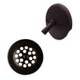 thumbnail image 1 of Westbrass D92-50-12 3-1/8" Trip Lever Bathtub Drain Kit with Beehive Grid, Oil Rubbed Bronze (50-Pack), 1 of 12