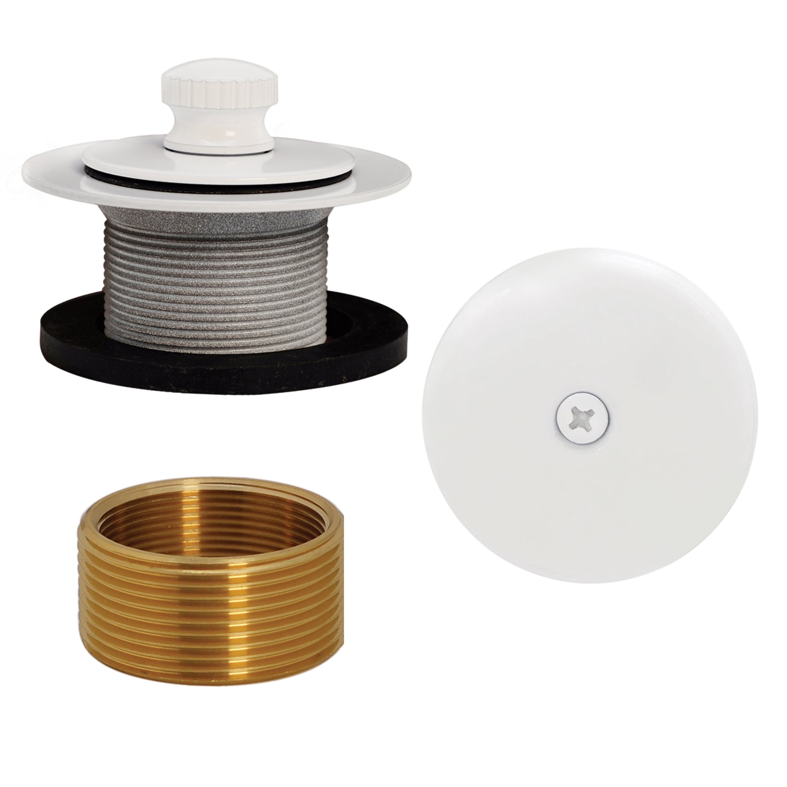 Westbrass Illusionary Overflow Cover, Antique Bronze D980R-12A - The Home Depot