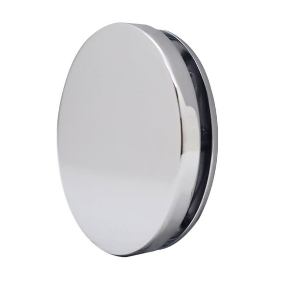 Westbrass D980R-05 Floating No-Hole Bath Waste Overflow Faceplate and Adaptor, Polished Nickel