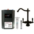 thumbnail image 1 of Westbrass Victorian 9" 2-Handle Hot & Cold Water Dispenser Faucet with Digital Heating Tank, Oil Rubbed Bronze, 1 of 10
