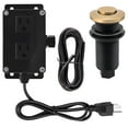 thumbnail image 1 of Westbrass Disposal Air Switch with Flush Button and Dual Outlet Box, Champagne Bronze, 1 of 13