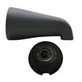 thumbnail image 1 of Westbrass E531-1F-62 5-1/4" Standard Front Connection Tub Spout, Matte Black, 1 of 10