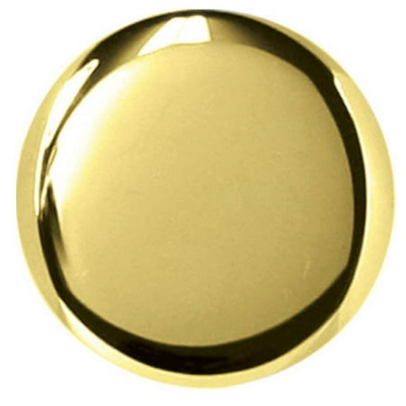 Westbrass Sch. 40 ABS Bathtub Drainage System with Tip-Toe Drain and No-Hole Elbow Cover, Polished Brass