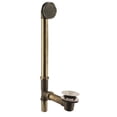 thumbnail image 1 of Westbrass  Patented Deep Soak Closing Overflow with ADA Approved Tip-Toe Drain in Satin Nickel, 1 of 1