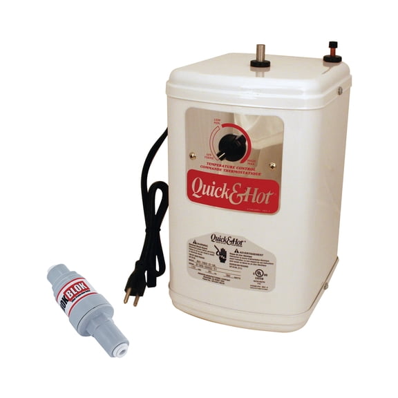 Westbrass QHT-1FPV Quick & Hot Instant Water Heating Tank System for Dispenser Faucets