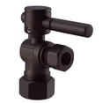 thumbnail image 1 of Westbrass 1/4-Turn Lever Angle Stop Valve, 5/8" OD x 3/8" OD, Oil Rubbed Bronze, 1 of 8
