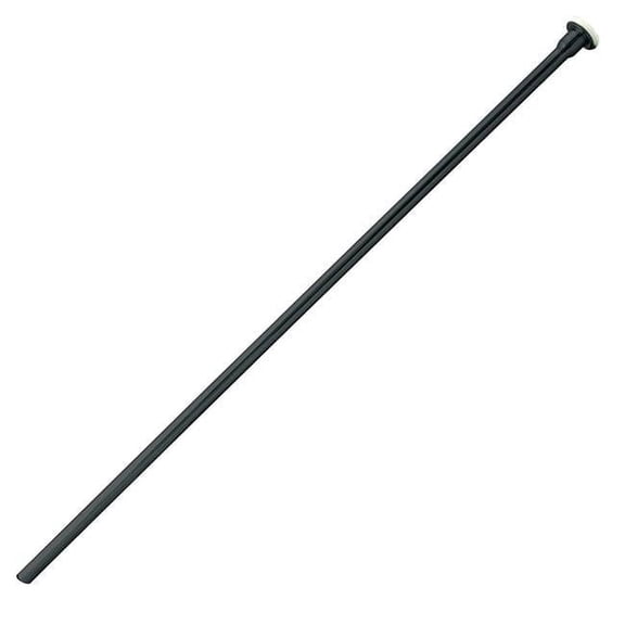 Westbrass R124-62 0.375 x 20 in. Flat Head Toilet Supply Riser, Matte Black