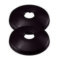 thumbnail image 1 of Westbrass Sure Grip Low Pattern Flange for Copper Pipe (2-Pack), Oil Rubbed Bronze, 1 of 5